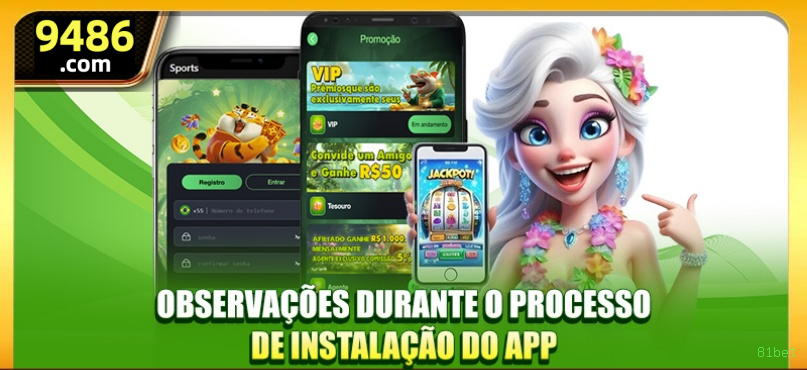 Slots no app 81bet mobile